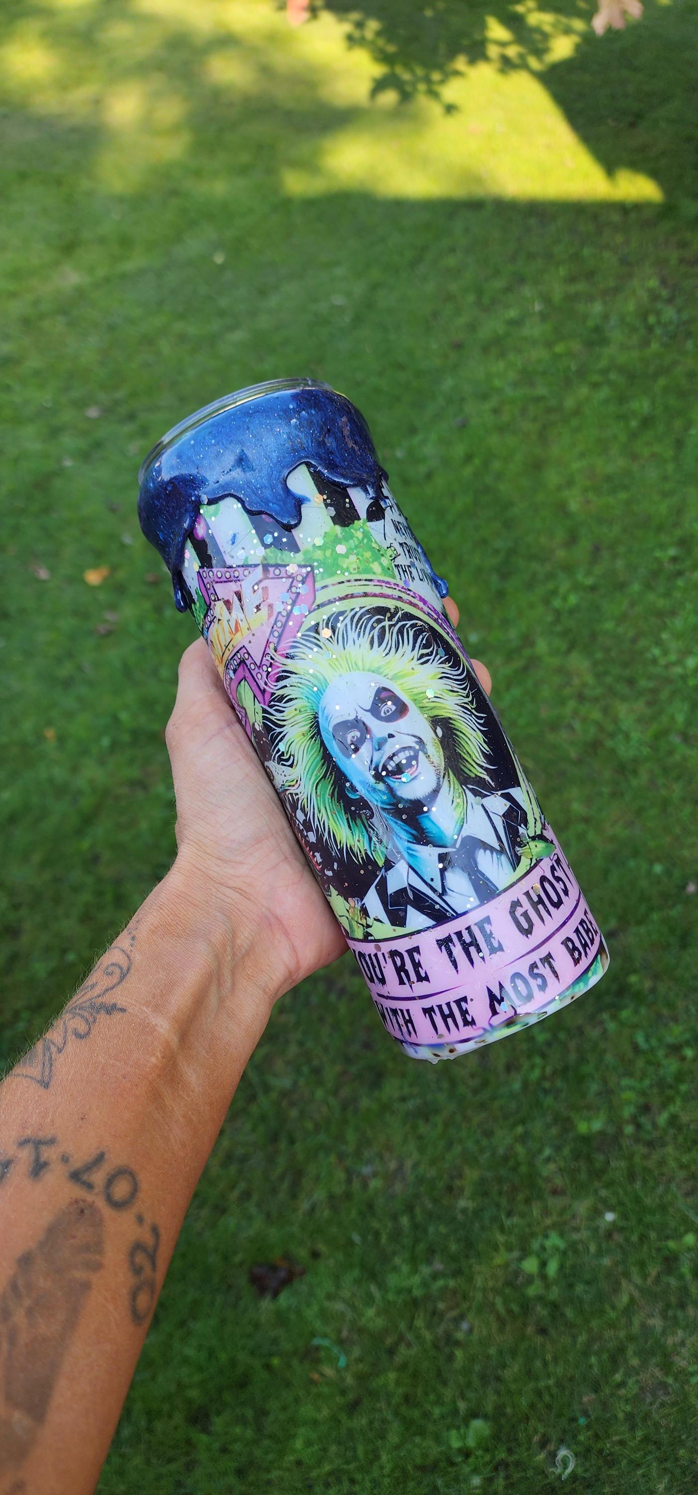 Never Trust the Living Tumbler: 20oz Stainless Steel Halloween Drinkware