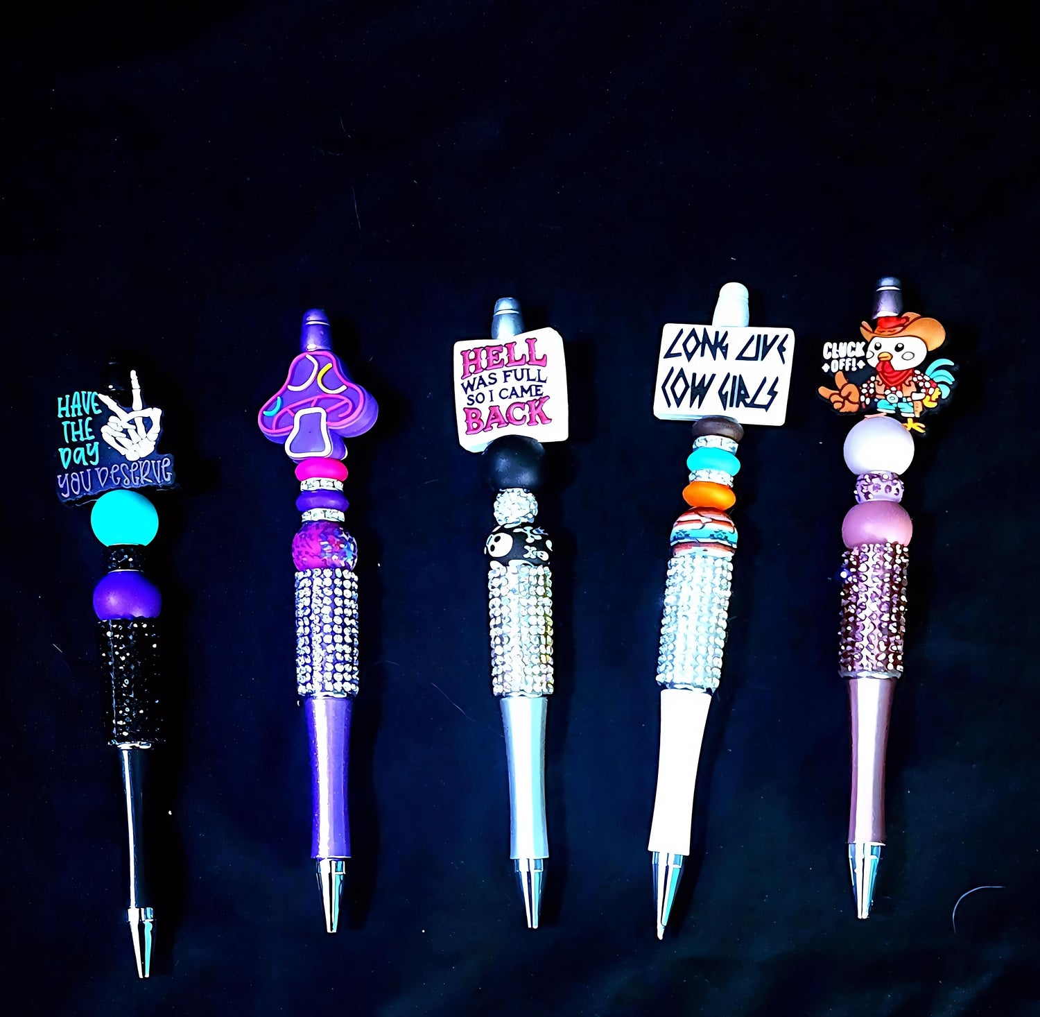 Jot It Like It’s Hot – Beaded Pens