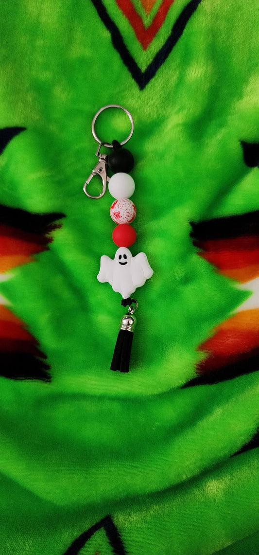 Handmade Ghost Keychain