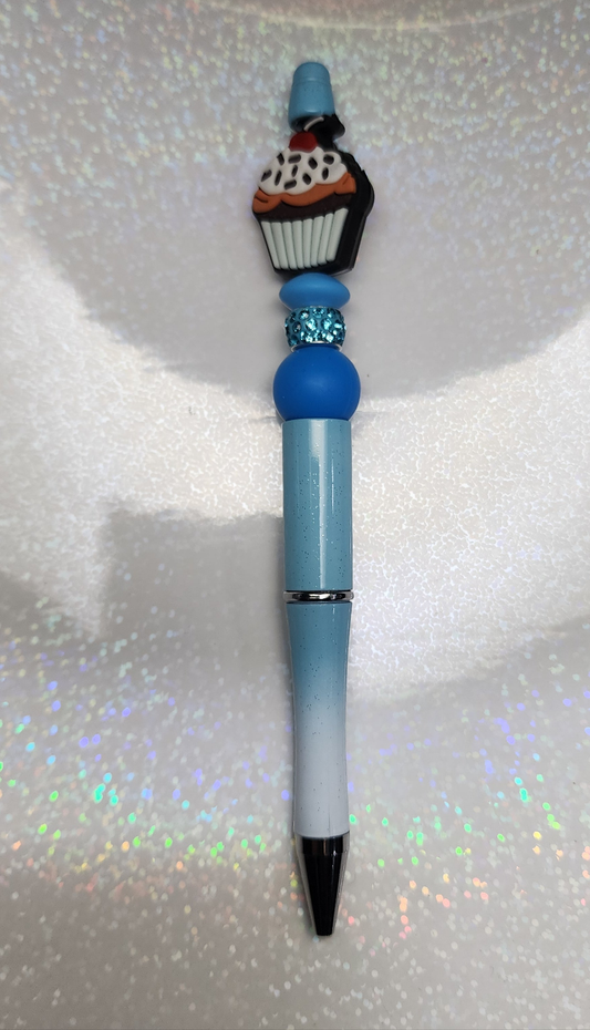 Beaded Cupcake Pen
