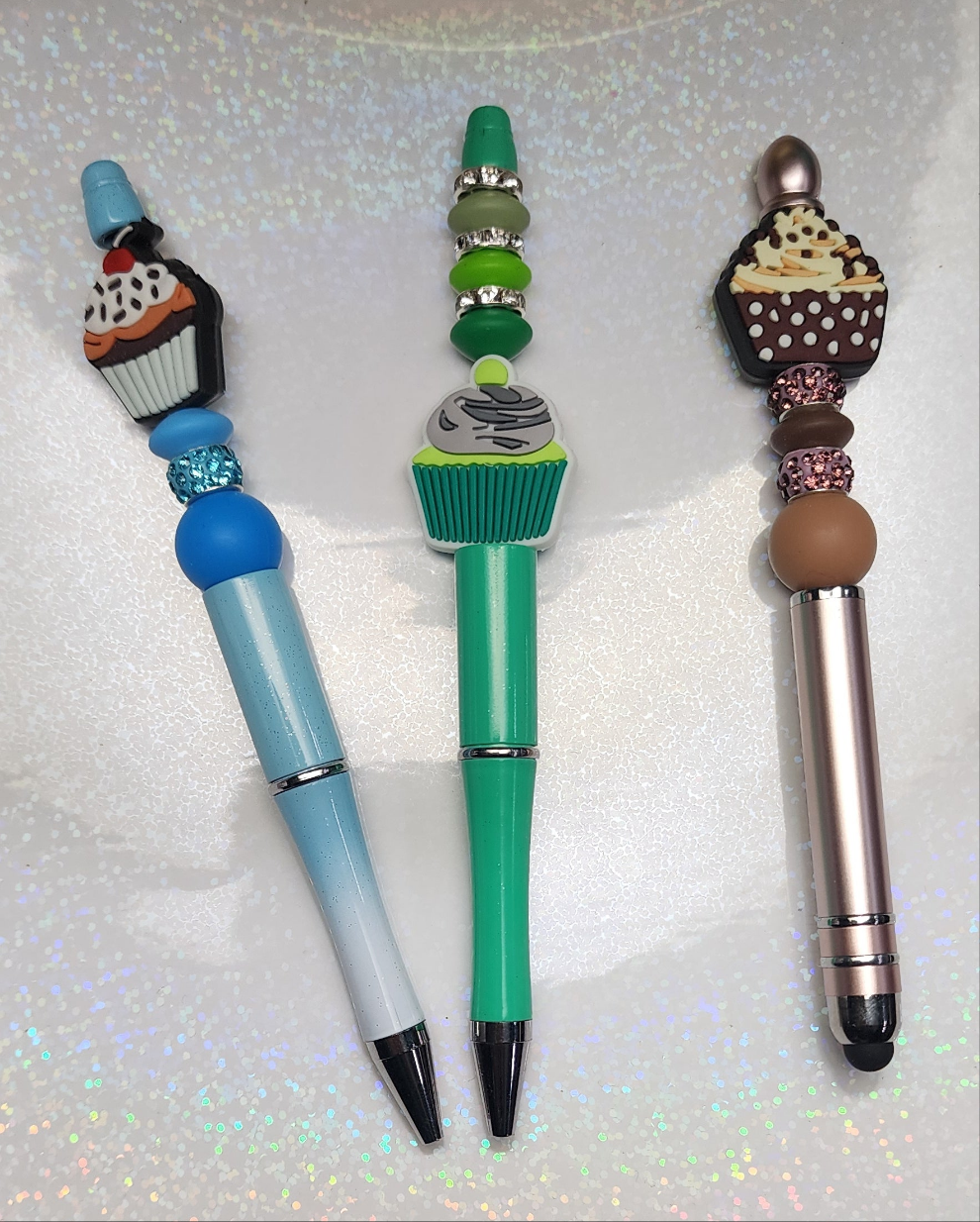 Beaded Cupcake Pen