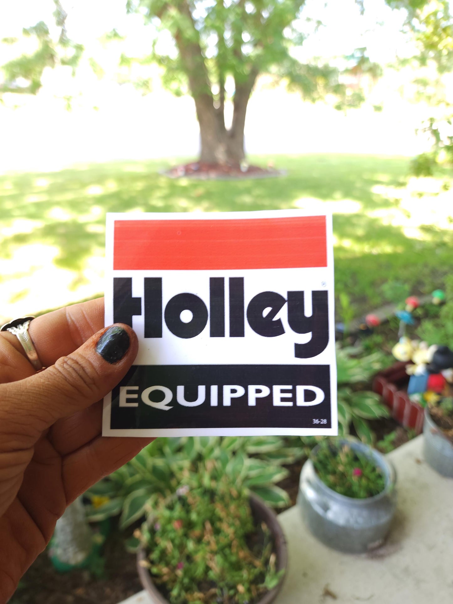 Holley Equipped Vinyl Decal: Performance Fueled Racing Sticker