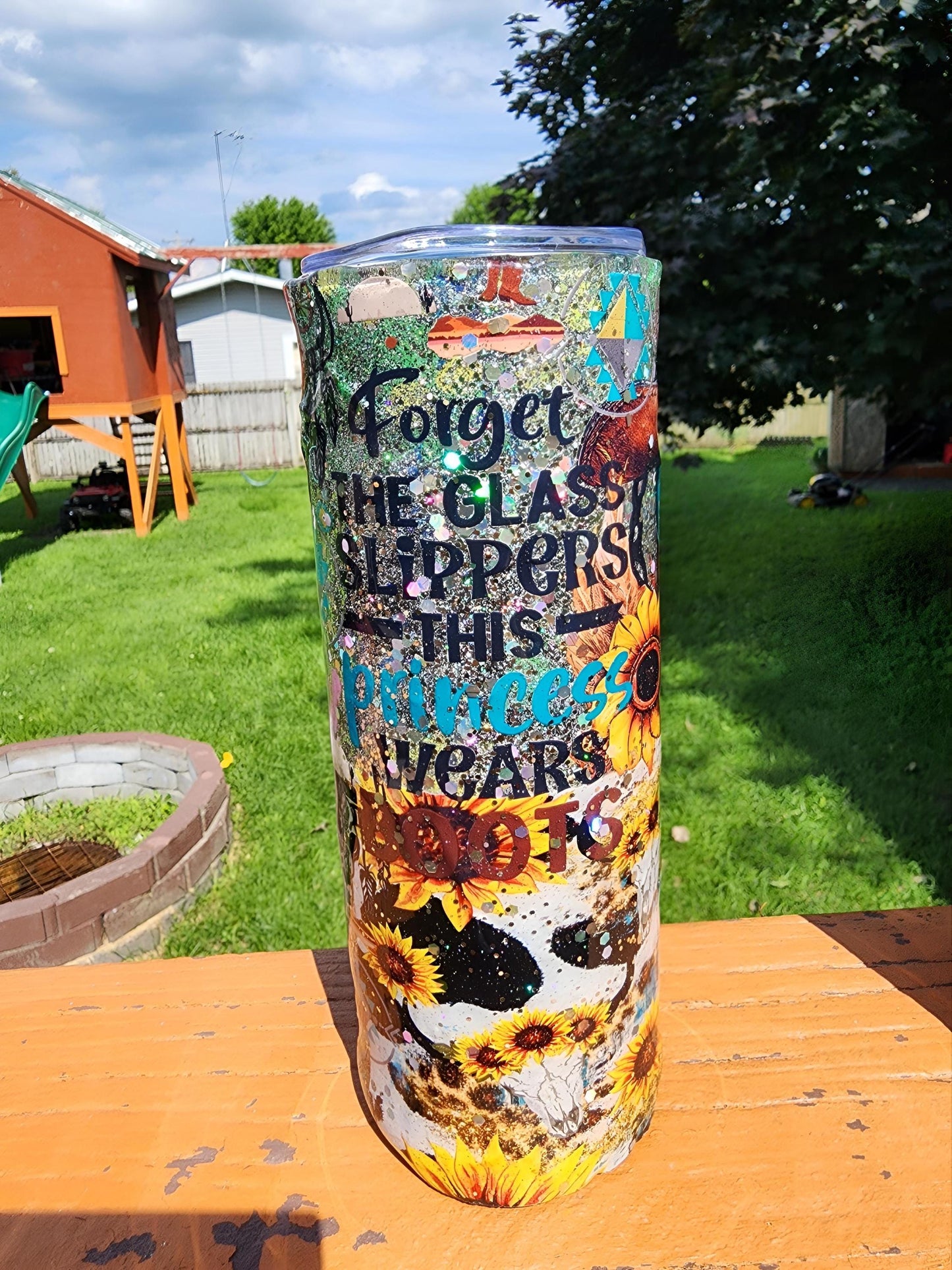 Cowgirl Boots Tumbler: Western Vibes 20 oz Stainless Steel