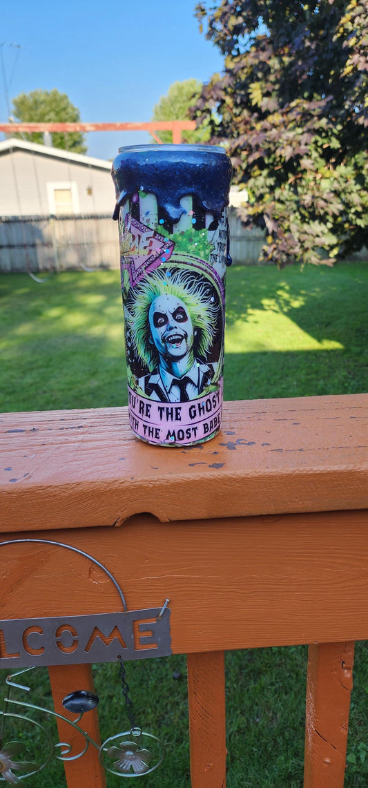 Never Trust the Living Tumbler: 20oz Stainless Steel Halloween Drinkware