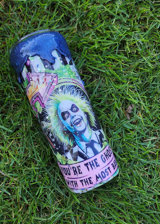 Never Trust the Living Tumbler: 20oz Stainless Steel Halloween Drinkware