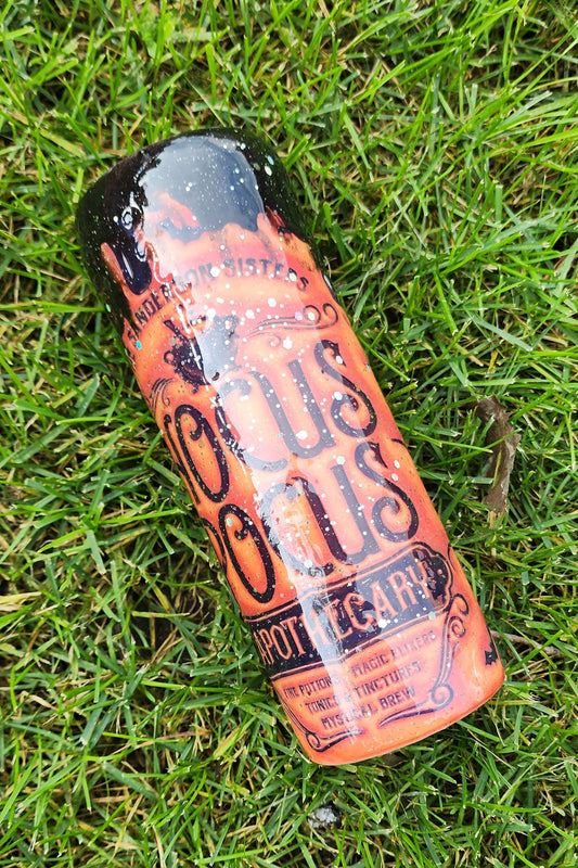 Hocus Pocus Tumbler: Sanderson Sisters Apothecary Glitter Epoxy Cup