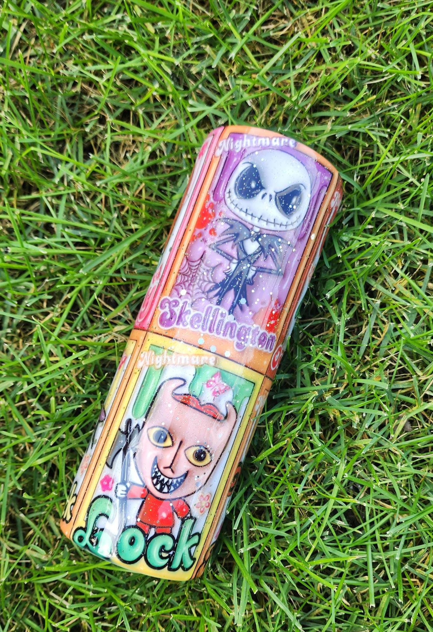 3D Nightmare Before Christmas 20oz Epoxy Tumbler