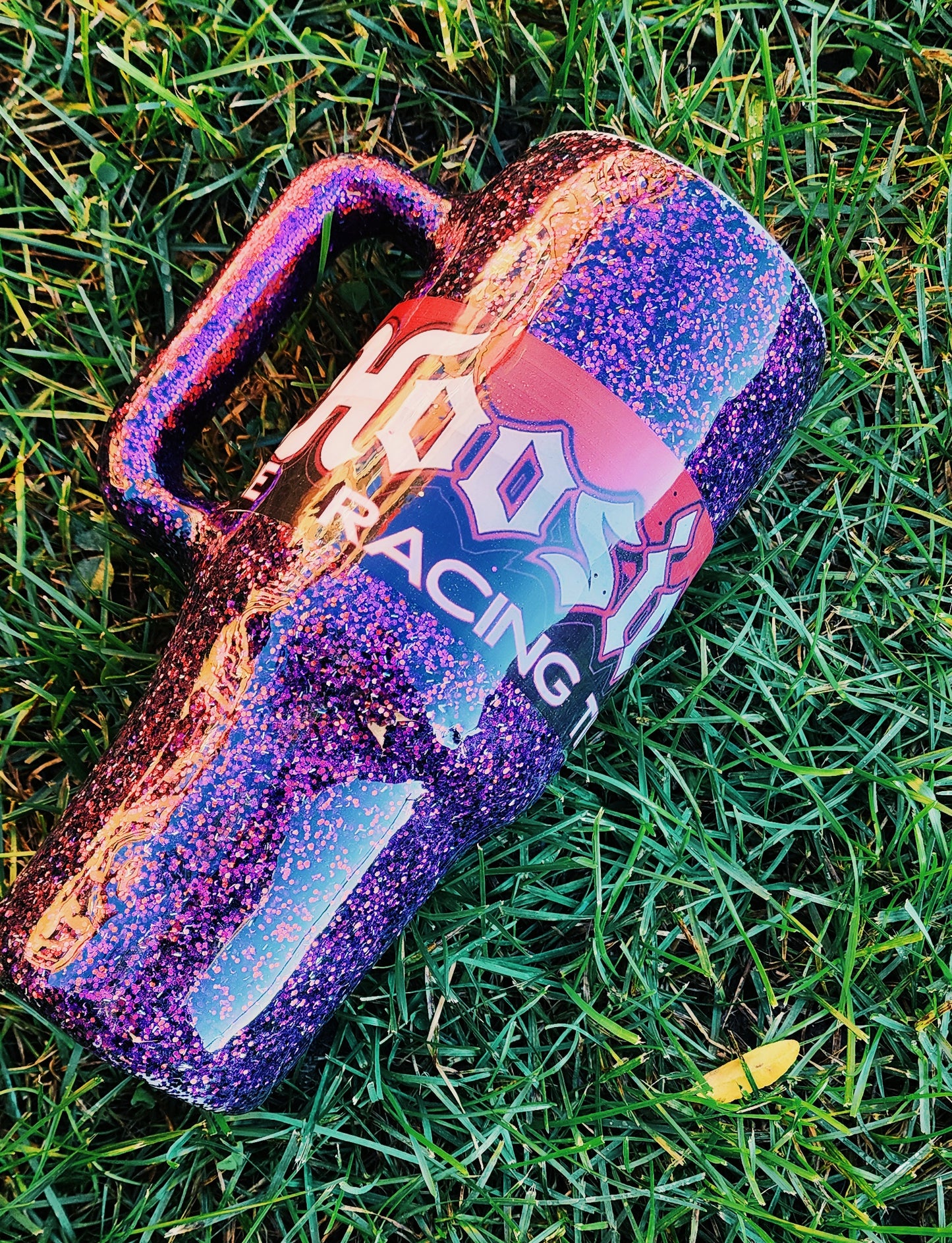 Custom Epoxy Glitter Tumbler | Personalized Stainless Steel Cup | Handmade Glitter Drinkware