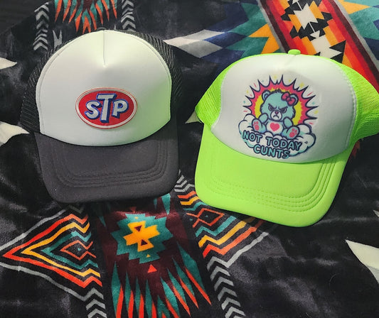Custom Trucker Hats & Flat Bill Snapbacks – Personalized Embroidered Caps for Badass Style